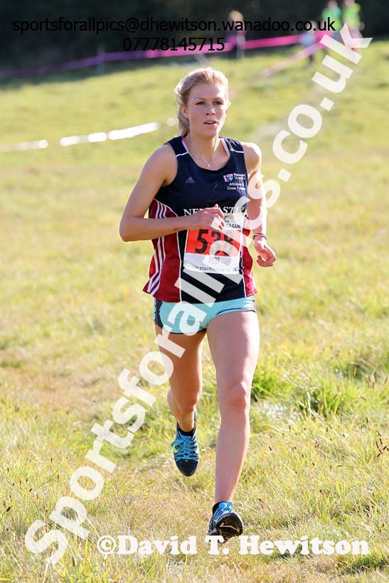 Senior womens start, North East Harrier League, Cramlington. Photo: David T. Hewitson/Sports for All Pics